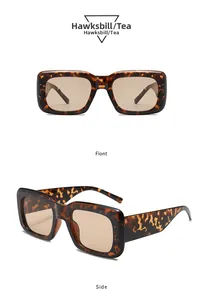 Macro view of vintage tortoiseshell leopard frame sunglasses with translucent tea lenses