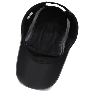 Men's breathable mesh baseball cap for outdoor sports with adjustable strap and quick-dry fabric