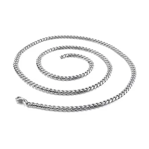 Curb Chain Belt Titanium Steel Minimalist Body Waist Jewelry Accessory For Women