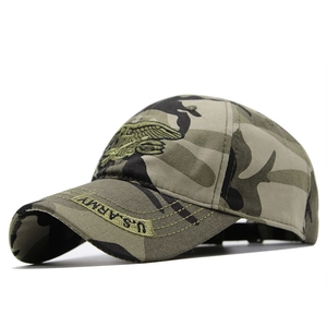 Casquette De Baseball Tactique Militaire Toile De Coton Camouflage Pêche En Plein Air Chapeau Protection Solaire Homme