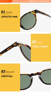 Detail view of tortoiseshell sunglasses showing durable hinges and comfy nose pads