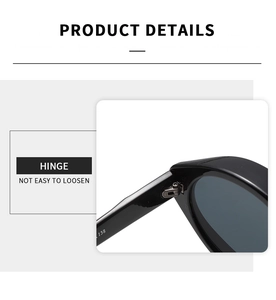 Macro shot of durable metal hinge on vintage cat eye sunglasses with clear size marking