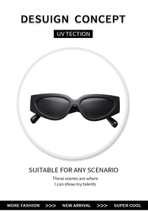 Detail view of thick black rectangular frames and sturdy metal hinges on sunglasses