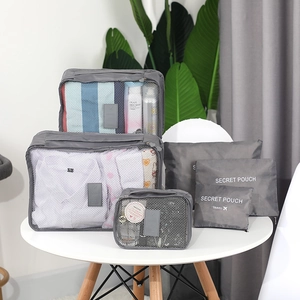 Travel Storage Bag Organizer Waterproof Mesh Packing Cubes For Clothes Shoes And Underwear Portable Luggage Pouch