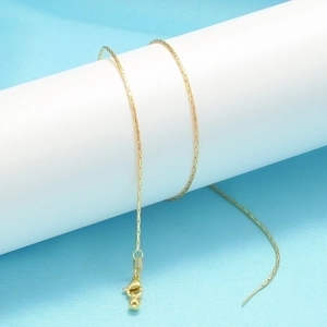 Minimalist Snake Bone Chain Necklace And Bracelet Brass Gold Plated Adjustable Length Fashion Jewelry For Women