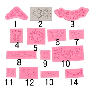 Silikonformen Barock Relief Engel Schmetterling Für Fondant Tortendekoration Schokolade DIY Ton Handwerk Europäischer Stil