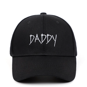 Casquette De Baseball En Coton Broderie Lettres Daddy Mami Boucle Métallique Réglable Chapeau Soleil Sport Décontracté Unisexe