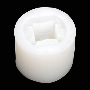 Stampo 3D in silicone a forma di castello per fondente e decorazione di torte