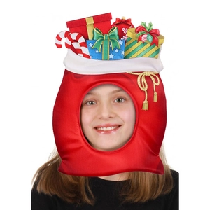 Novelty Party Headgear Christmas Santa Snowman Pizza Fries Food Shapes Cosplay Hats For Performance Festival Costumes