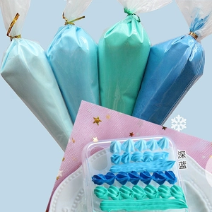 Kit colla crema fai-da-te per cover con quattro sfumature di blu e texture in rilievo