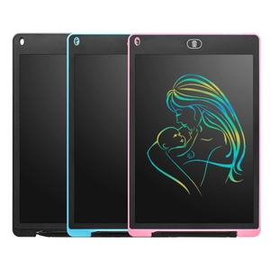 LCD Writing Tablet Electronic Drawing Board Colorful Handwriting One Click Erase Lock Key For Kids Doodling