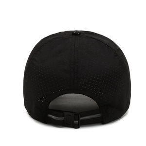 Men's quick-dry mesh baseball cap with breathable fabric and adjustable back strap