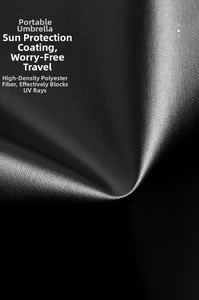 Macro detail of high-density polyester fabric with UV protection coating for umbrellas