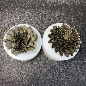 3D Flower Silicone Mold Chrysanthemum Peony Shape For Cake Fondant Chocolate Soap Candle Resin Casting Craft DIY