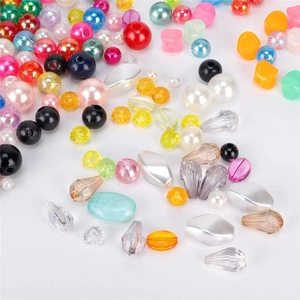 DIY jewelry making kit with 2062pcs colorful assorted beads and handmade accessories