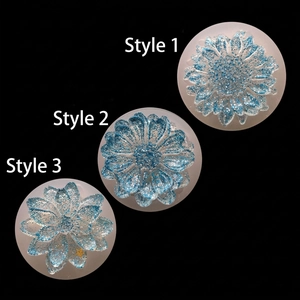 Flower Silicone Mold Sunflower Daisy Lotus 3D Fondant Cake Decorating DIY Resin Jewelry Crafting Tool Mirror Surface
