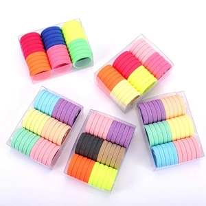 Seamless Hair Ties Nylon Spandex High Elasticity Ponytail Holders Daily Minimalist Headwear For Women Girls