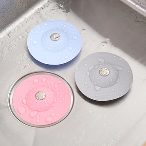 UFO silicone sink strainer set of 3 colors for kitchen and bathroom drainage