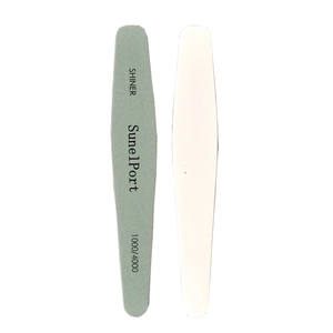 Professional 1000/4000 grit nail buffer block for high-shine polishing and smoothing nails