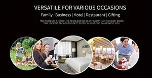 Graphic showing versatile dining use cases for stainless steel spoons in various settings