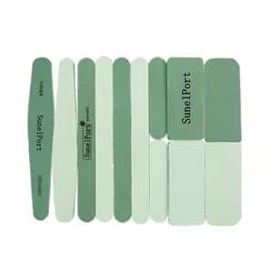Professional Nail Buffer Polishing Strip Double Sided Manicure Tool For Natural Shine Portable Sponge File