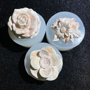 Stampo In Silicone A Forma Di Fiore Rosa Margherita Girasole Per Fai Da Te Resina Argilla Decorazione Torta Fondente Strumento