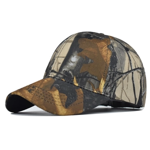 Casquette De Baseball Camouflage Coton Respirant Extérieur Chasse Tactique Chapeau De Soleil Réglable Décontracté Unisexe