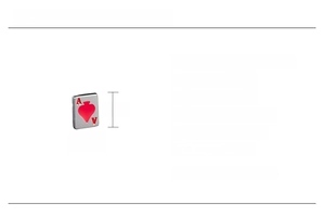 Detailed spec sheet for Ace of Hearts titanium steel studs with 0.6x0.9cm dimensions
