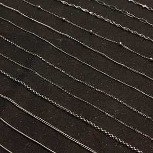 Stainless Steel Necklace Chain For Women Minimalist Non-fading DIY Jewelry Accessories Fashion Curb Snake Paperclip Chain Gift