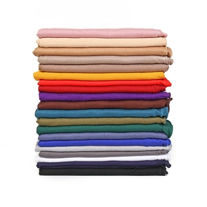 Premium modal solid color long hijab scarf for women in 20 assorted vibrant colors