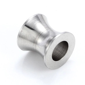 Single gold stainless steel cylinder bead with hole for DIY jewelry making and crafts