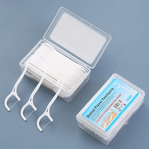 Dental Floss Picks High Strength Polyethylene Fiber Toothpicks Disposable Portable Oral Care Teeth Cleaning Picks