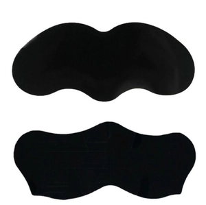 Set of two black bamboo charcoal nose strips for effective deep pore cleansing