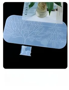 Translucent silicone resin molds for DIY antler and deer shaped jewelry tray crafts