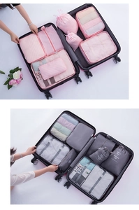 Set de 11 cubos organizadores de viaje para maleta ropa zapatos neceser