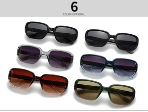 Multiple color options for aviator sunglasses including black, brown, and blue gradient lenses