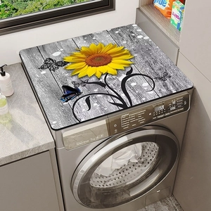 Diatomeeënaarde wasmachine afdekmat zonnebloem patroon stofdicht waterdicht bescherming