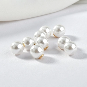 18k gold plated copper pearl earring back replacements for DIY jewelry making