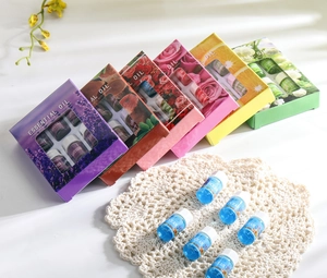 Water-soluble aromatherapy essential oil sets in lavender rose and lemon scents