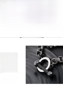 Detailopname van industriële 316L roestvrijstalen armband met bout- en moersluiting