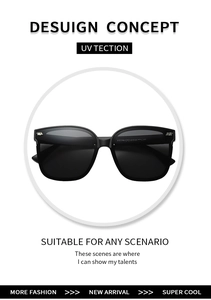 Détail macro des lunettes noires YT7790 avec charnières métalliques et protection UV