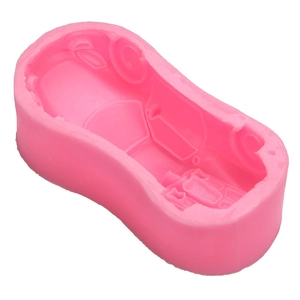 Pink sports car 3D silicone mold for mousse, chocolate cake and DIY resin crafts