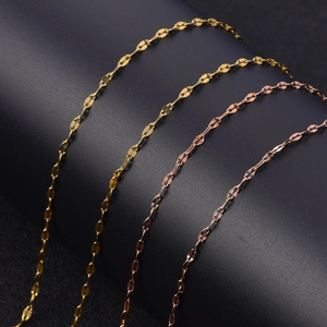 Collier En Acier Inoxydable Titane Forme De Lèvres Chaîne Entrelacée Bijoux De Mode Hypoallergéniques Pour Femmes