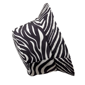 Zebra-Anglerhut mit schwarz-weißem Tiermuster im stilvollen Retro-Design für Damen