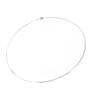 Minimalist 925 sterling silver octagonal snake chain necklace for women in silver finish