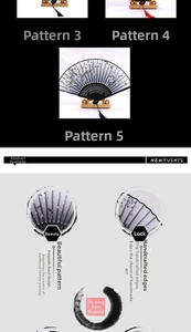 Detailed view of handmade silk fabric edge and bamboo ribs on Chinese folding fan
