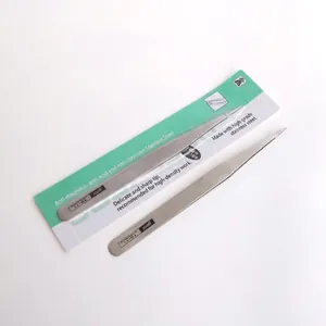 Professional anti-magnetic stainless steel TS-11 precision tweezers for DIY jewelry making