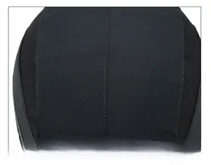 Detail of reinforced stitching and breathable mesh on a quick-dry black sports cap