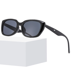 Lunettes De Soleil Carrées Rétro Pour Femmes Hommes Monture PC Verres AC Protection UV400 Mode Conduite Extérieure