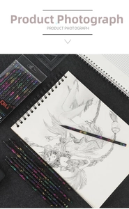 Black HB pencils with colorful prints and sparkling rhinestone tops on a desk